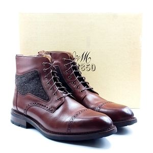 Johnston & murphy Fullerton cap toe chukka boots